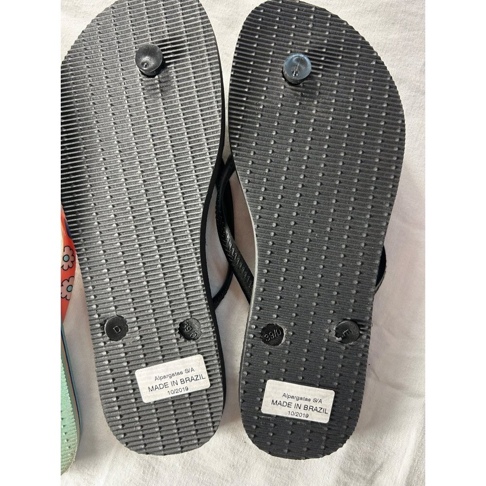 Havaianas and Vera Bradley Womens Flip-Flops Lot - Floral Prints 9/10 US - Picture 10 of 10